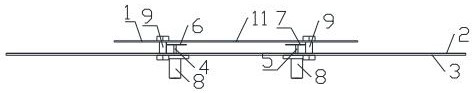 High-gain patch antenna with reconfigurable directional diagram