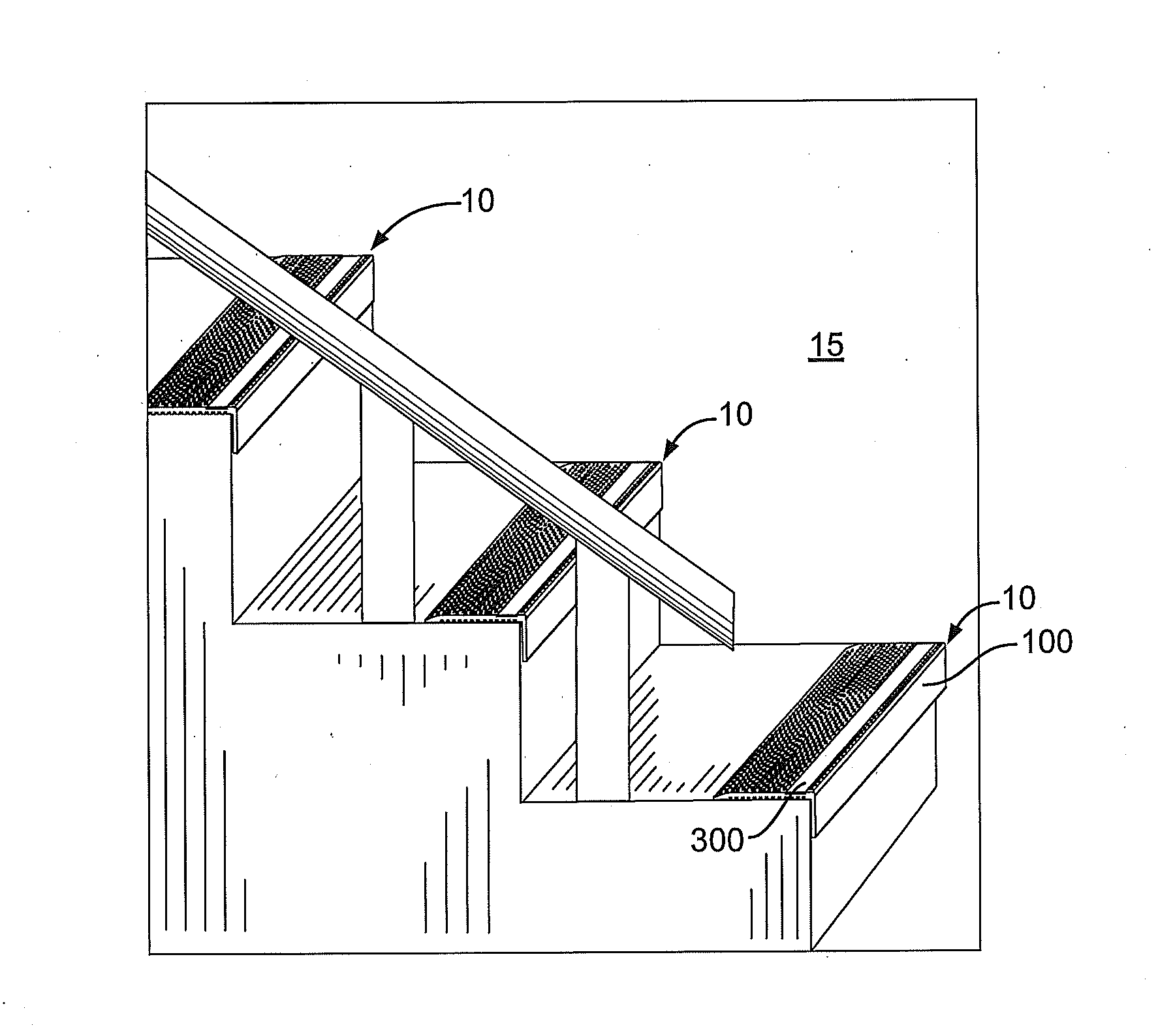 Safety nosing components and manufacturing methods