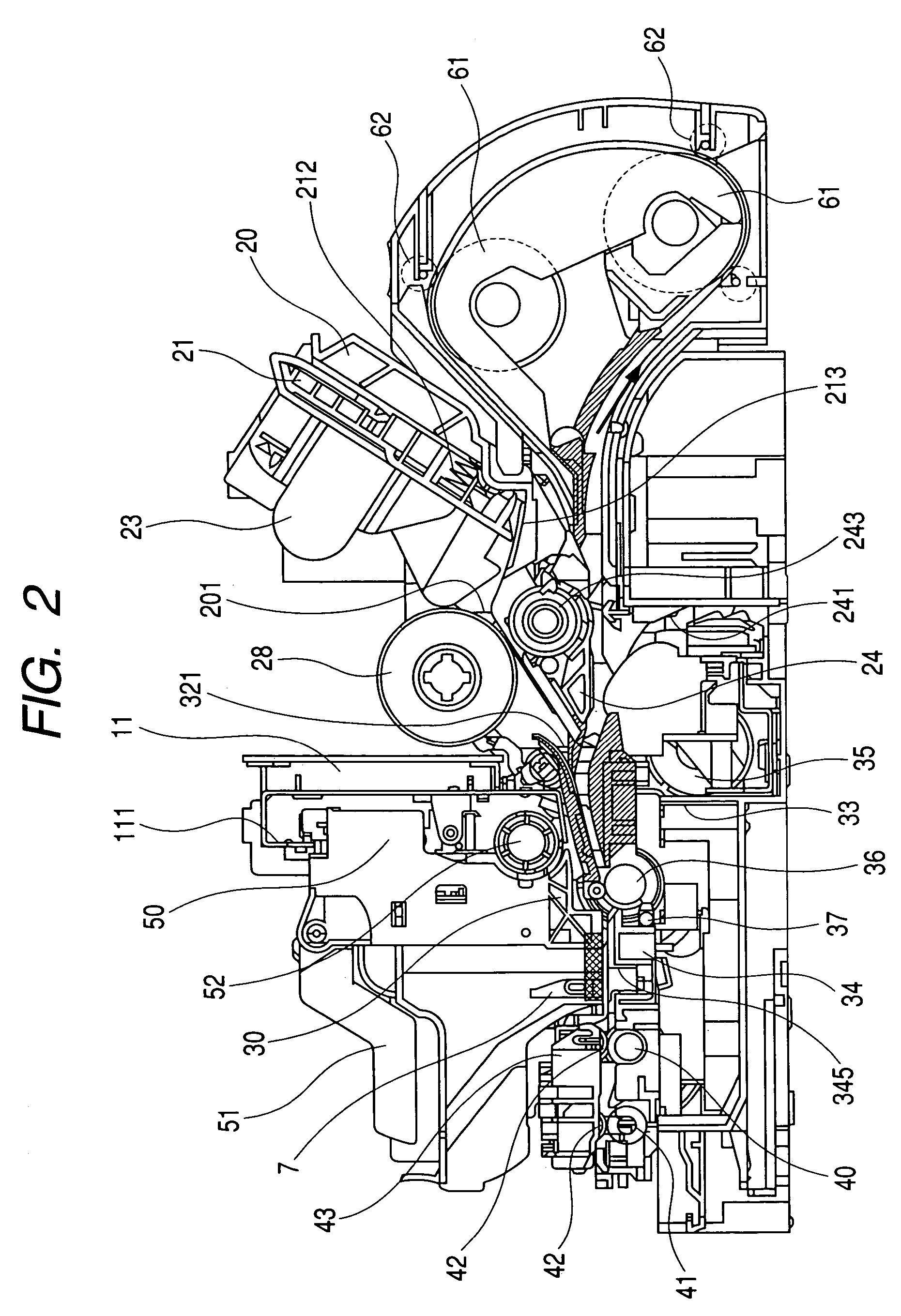 Both-side recording apparatus