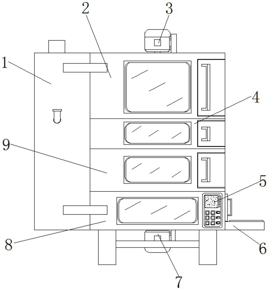 Honey-flavor white tea making equipment and use method thereof