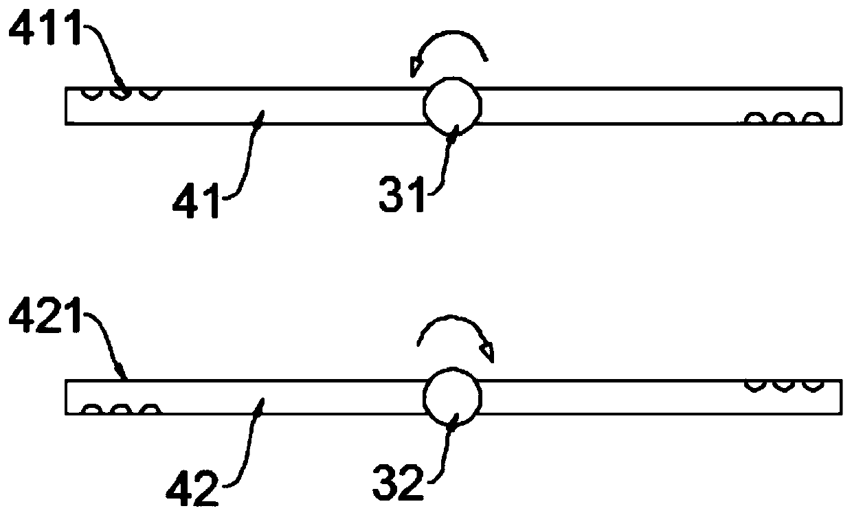 Clinker drying device for cement processing