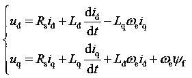 Permanent magnet synchronous motor control system with load state observer