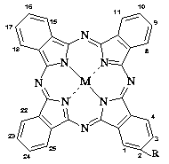 Pericyclic monosubstituted amphiphilic phthalocyanine photosensitive agent as well as preparation and application thereof