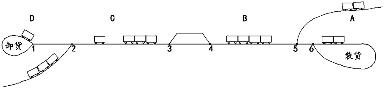 Tube rail train operation control system and control method of tube rail train operation control system