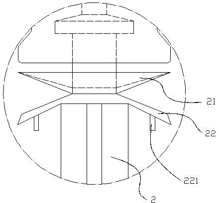 Locking structure of needle barrel and core rod of safety syringe with retractable needle point