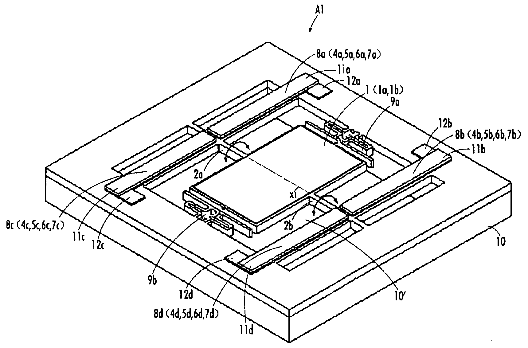 Optical deflector