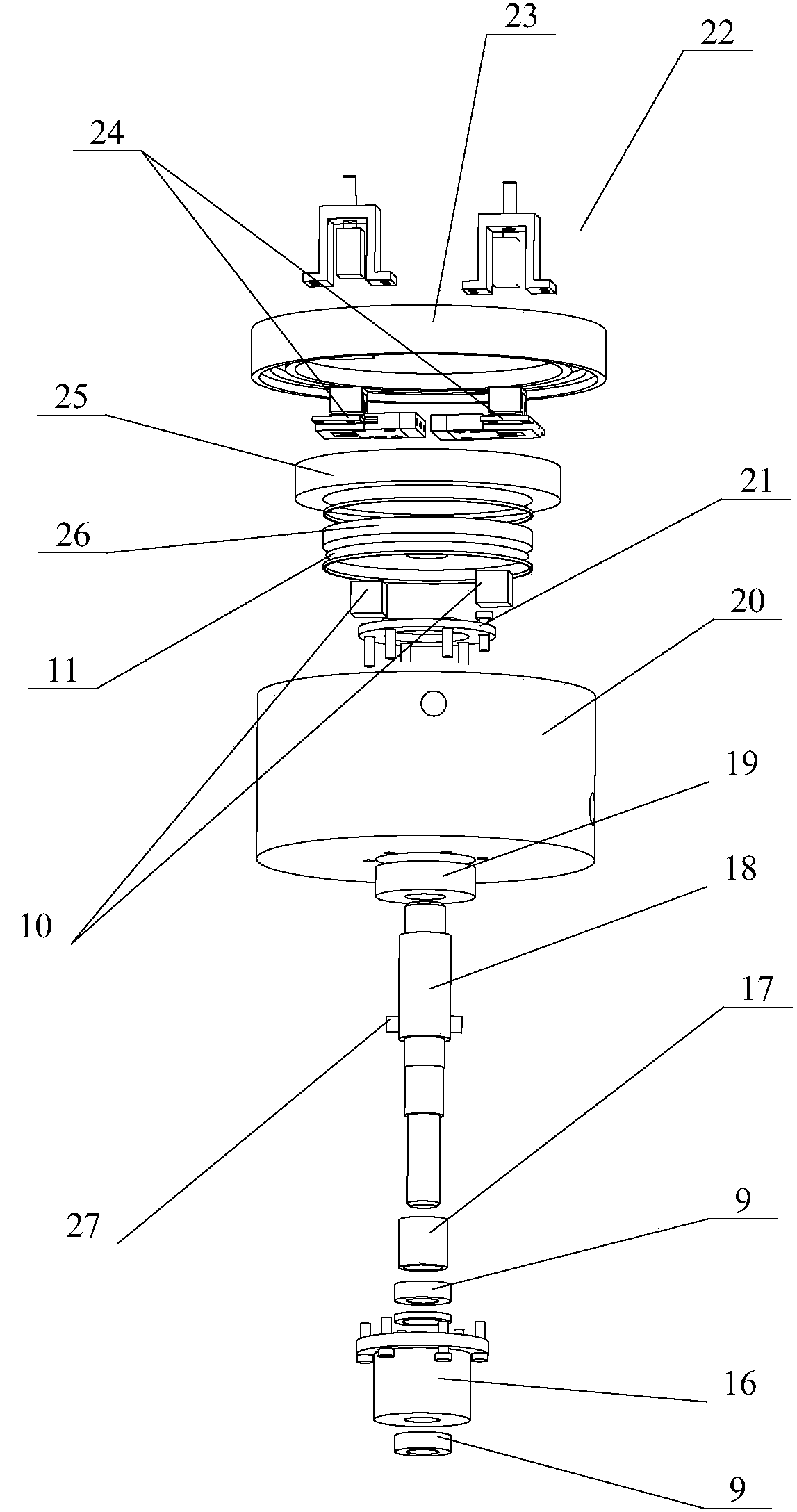 Vertical multifunctional friction-wear testing machine