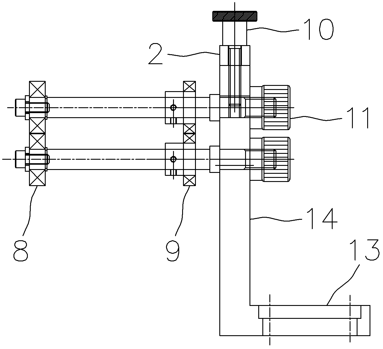 Device for rolling coiled belt out