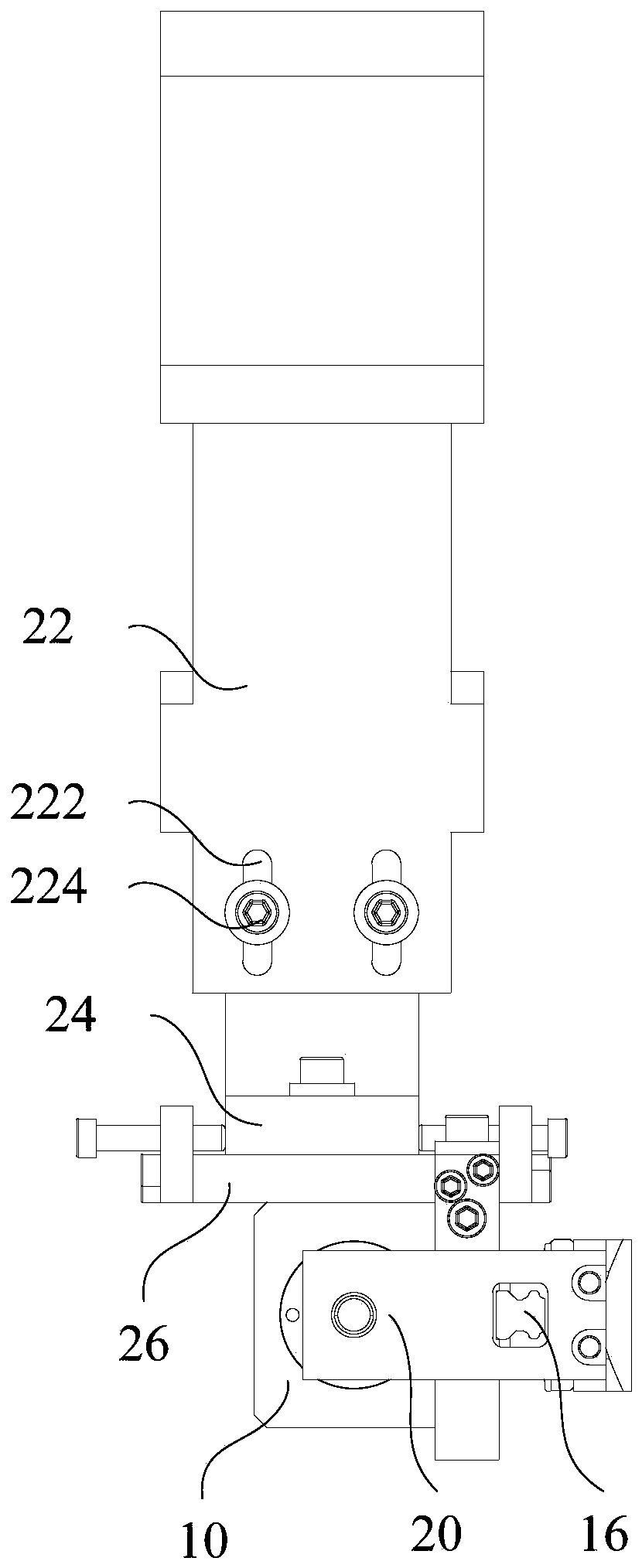 Cutting device, hole punching cutting device and control method of hole punching cutting device