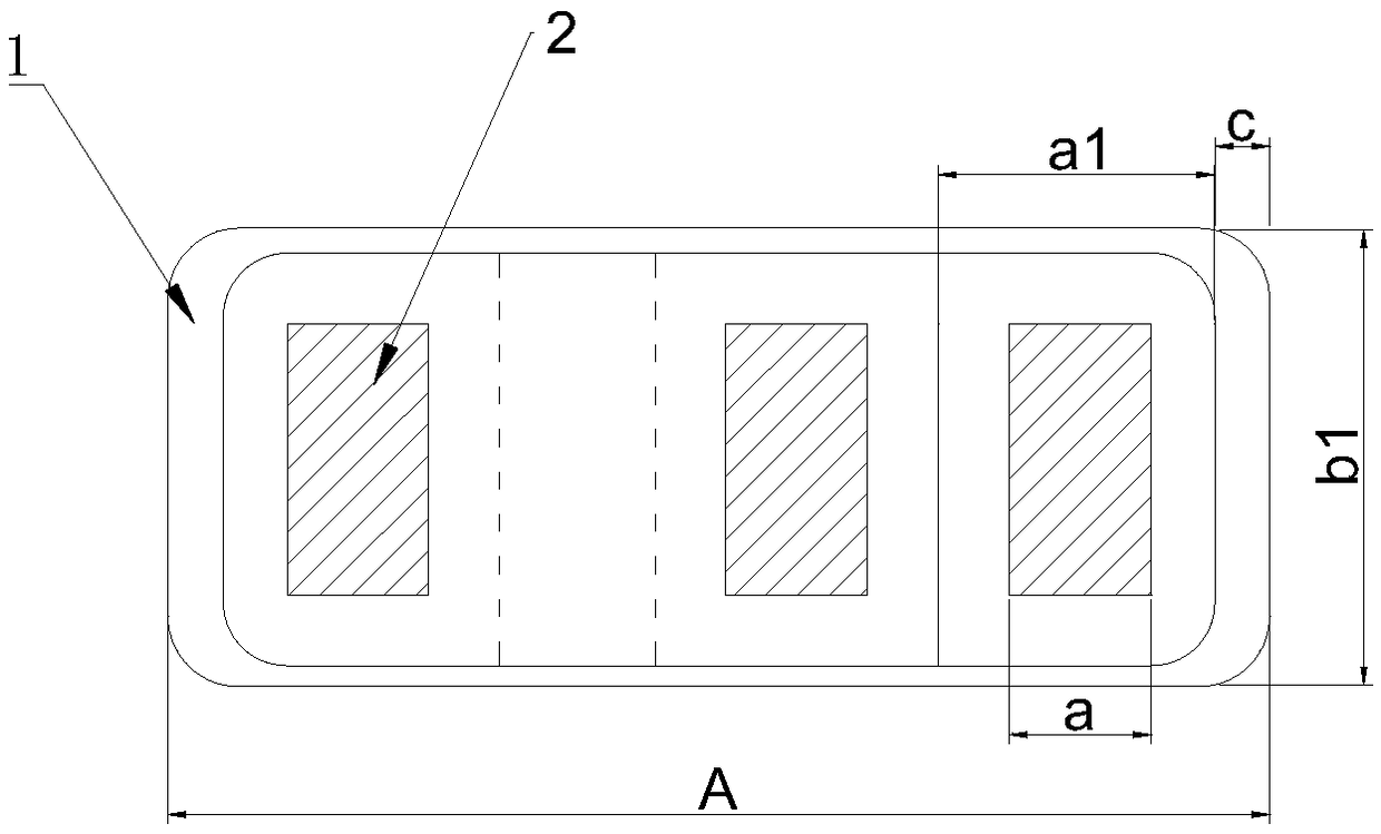 Non-intrusive winding temperature measurement method for oil-immersed air-cooled pie winding transformer