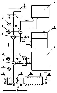 Fresh air temperature control system