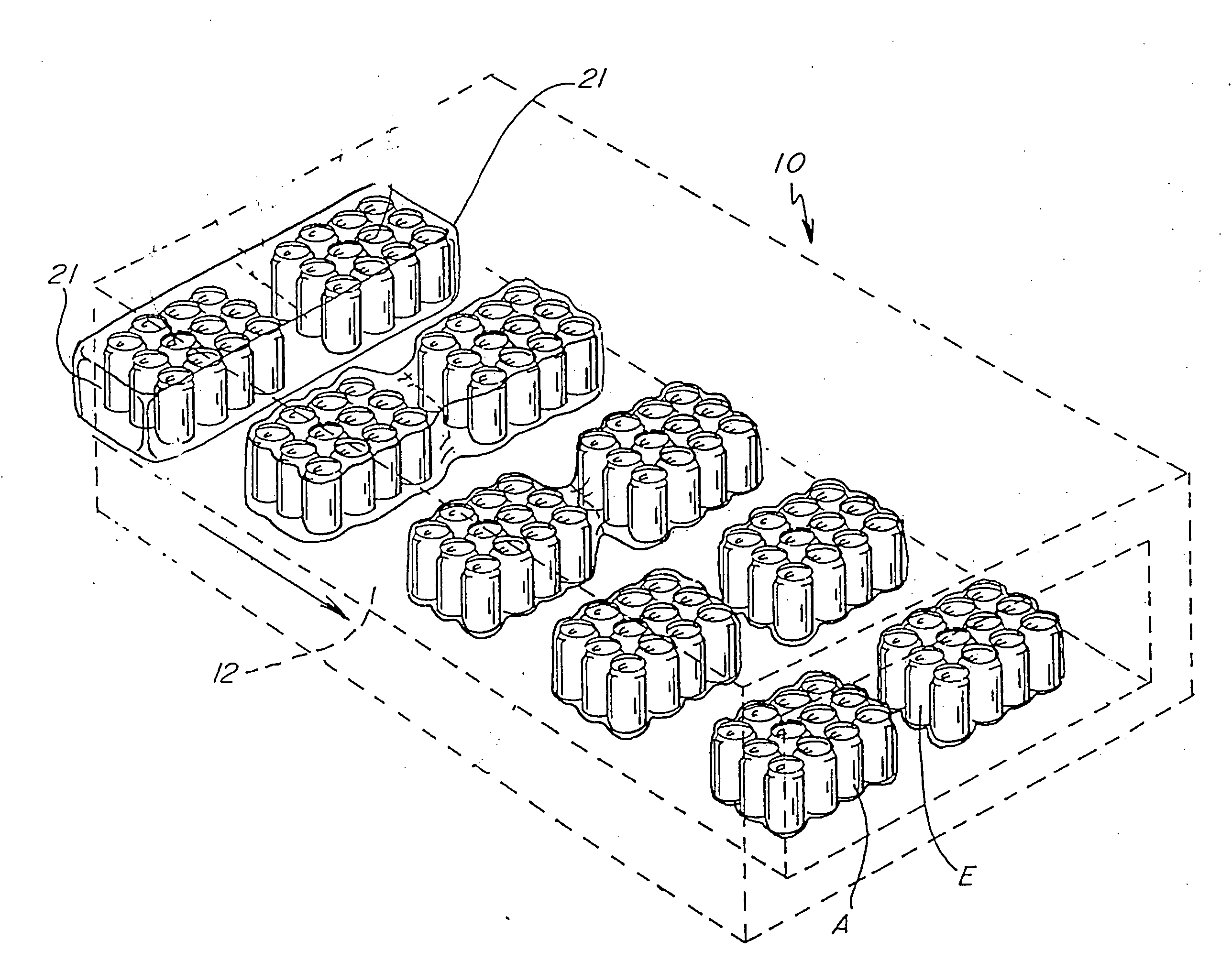 Heat tunnel for film shrinking