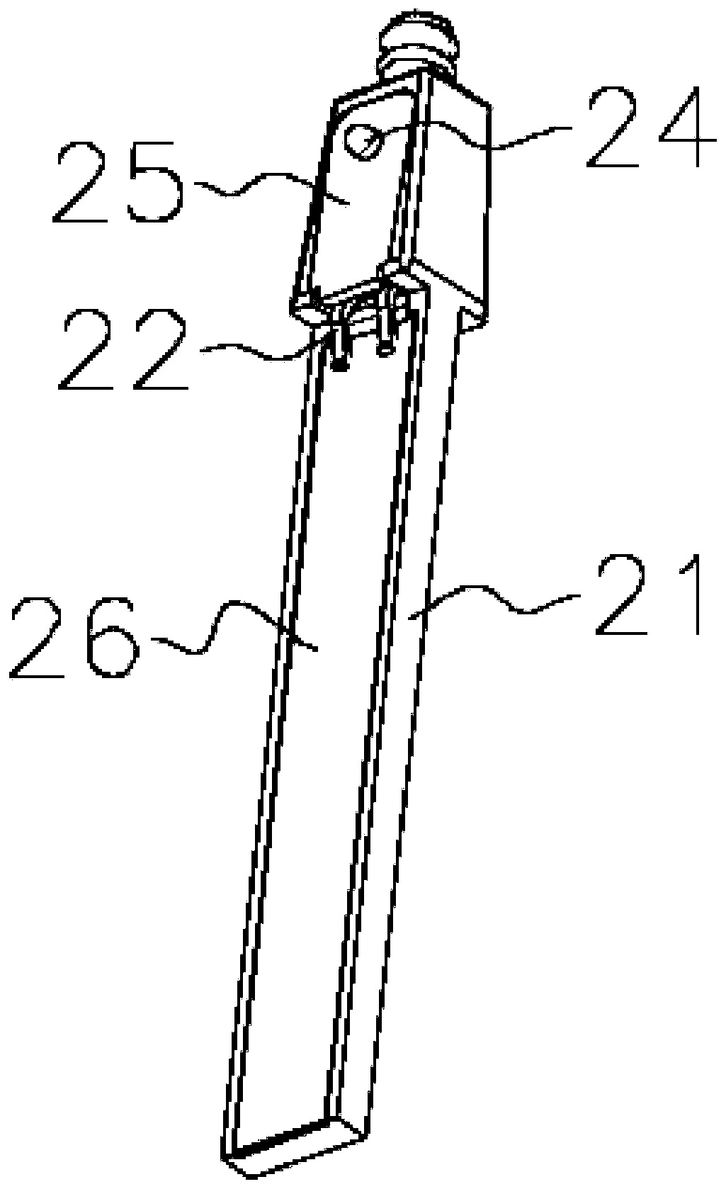 Clamp-type immunoblotting analyzer and control system thereof