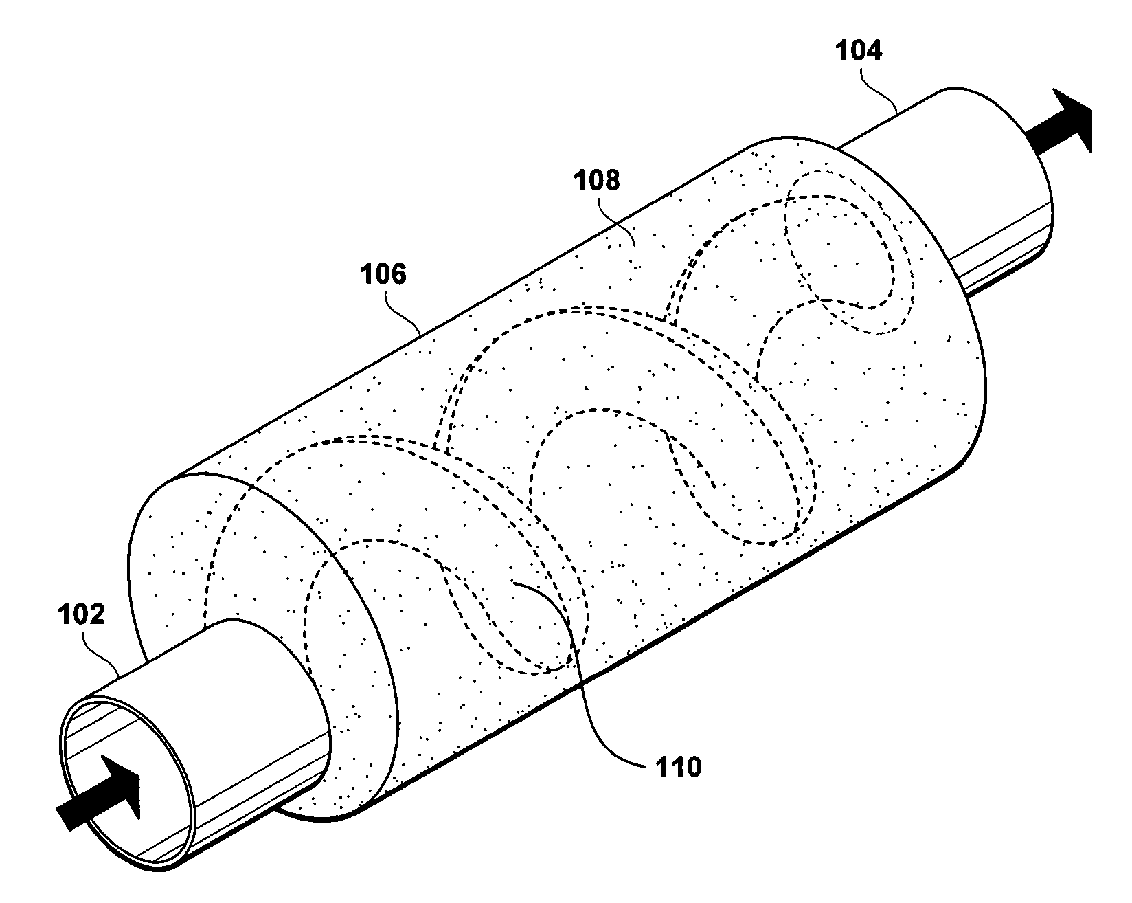 Spiraltrap: devices and methods for the trapping particulate matter in exhaust and of other pollutants