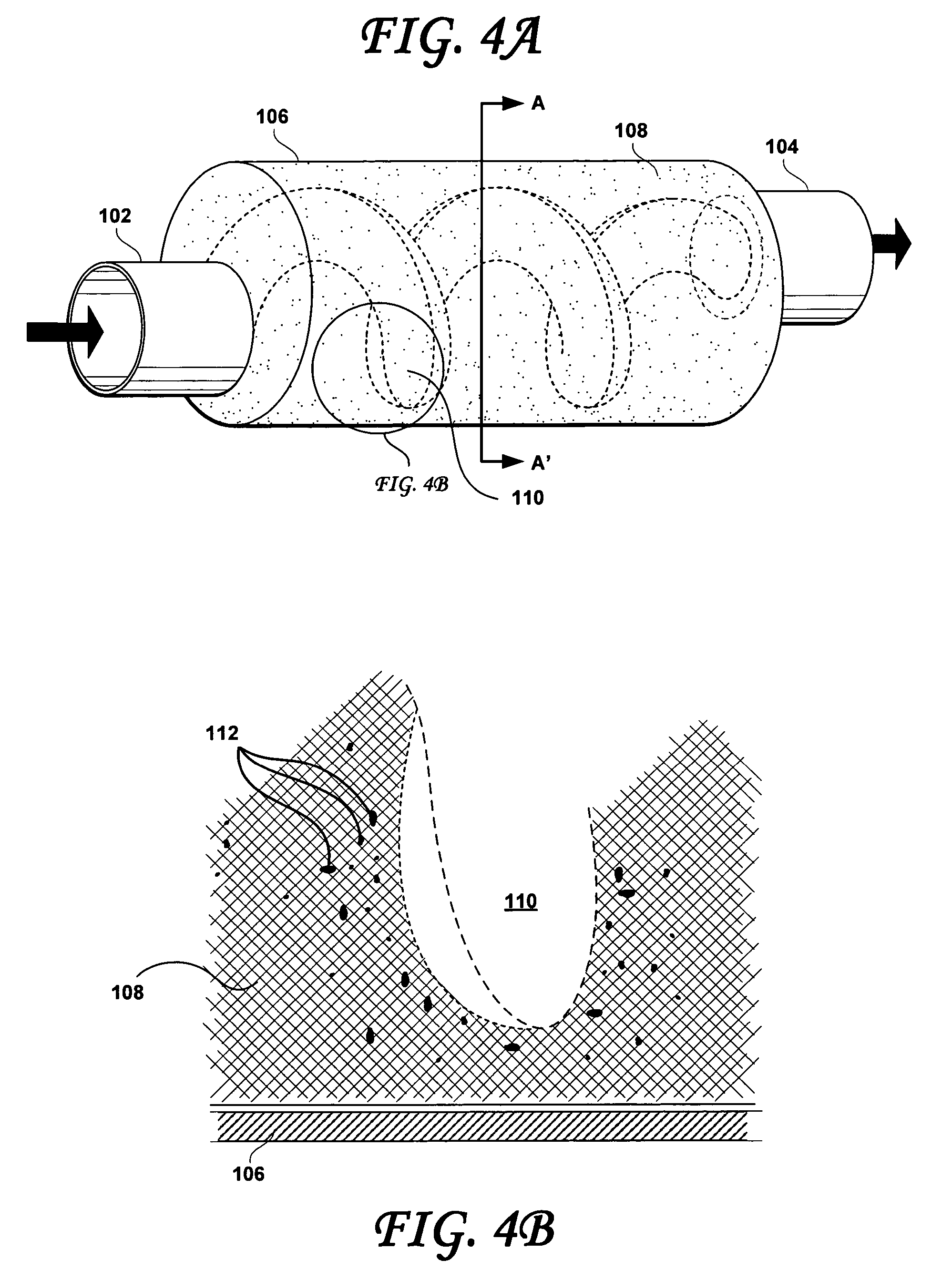 Spiraltrap: devices and methods for the trapping particulate matter in exhaust and of other pollutants