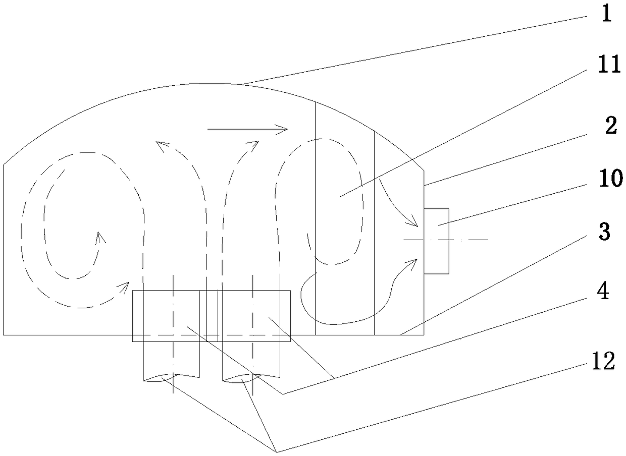 Furnace for macromolecule waste heat energy conversion