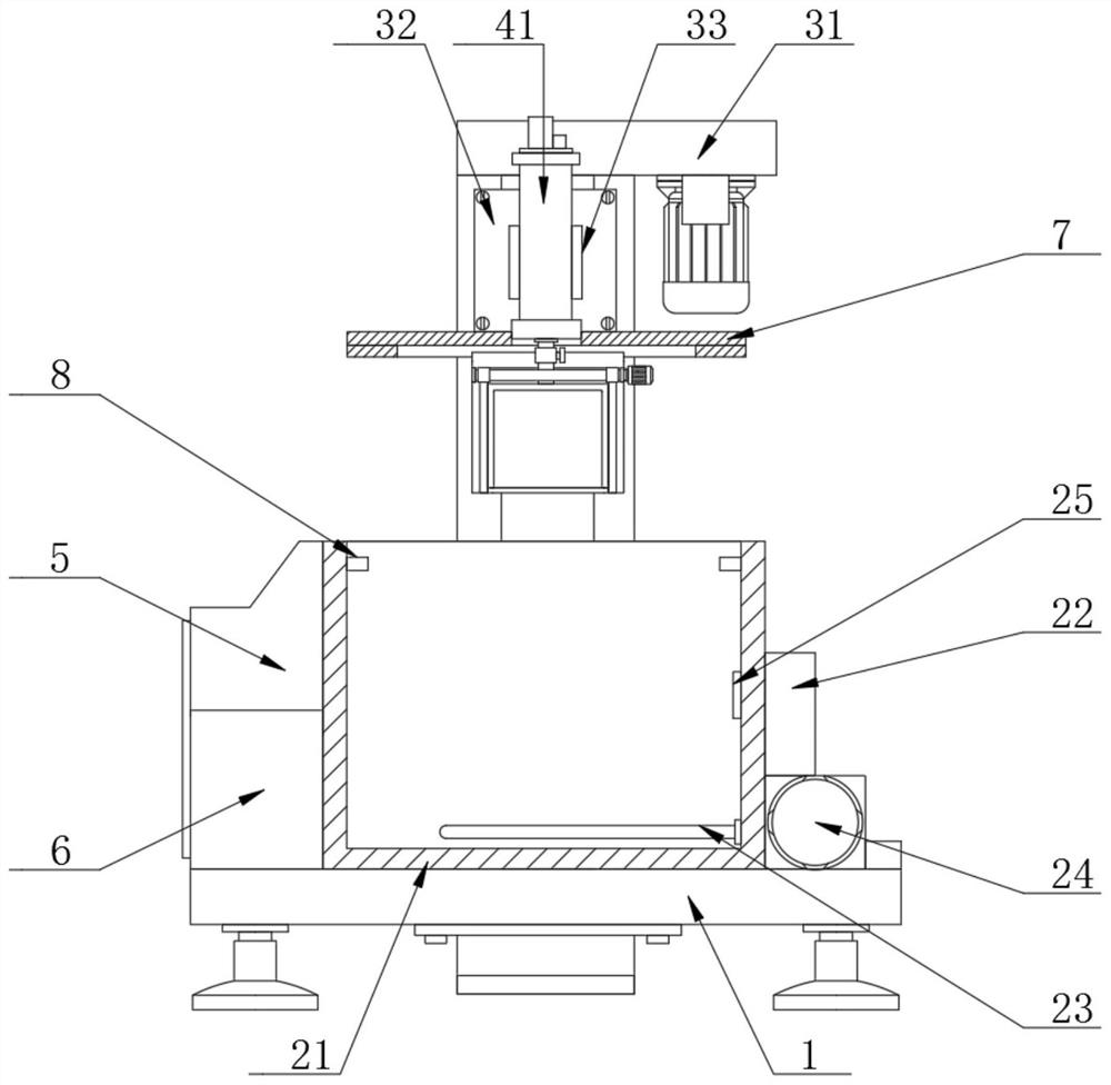 Moisture-proof performance detection machine and detection method for edge-sealed plate type furniture