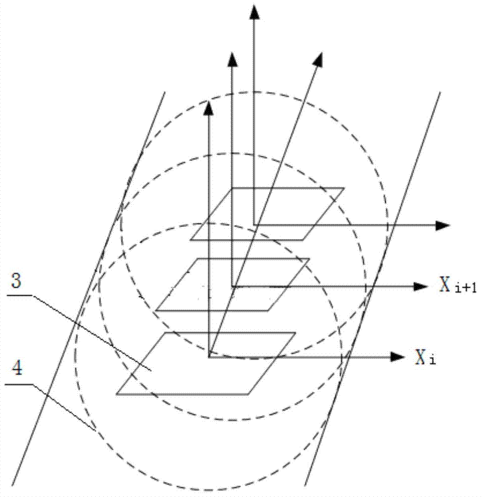 Automatic classifying and identifying method for road line point cloud based on three-dimensional laser reflection strength