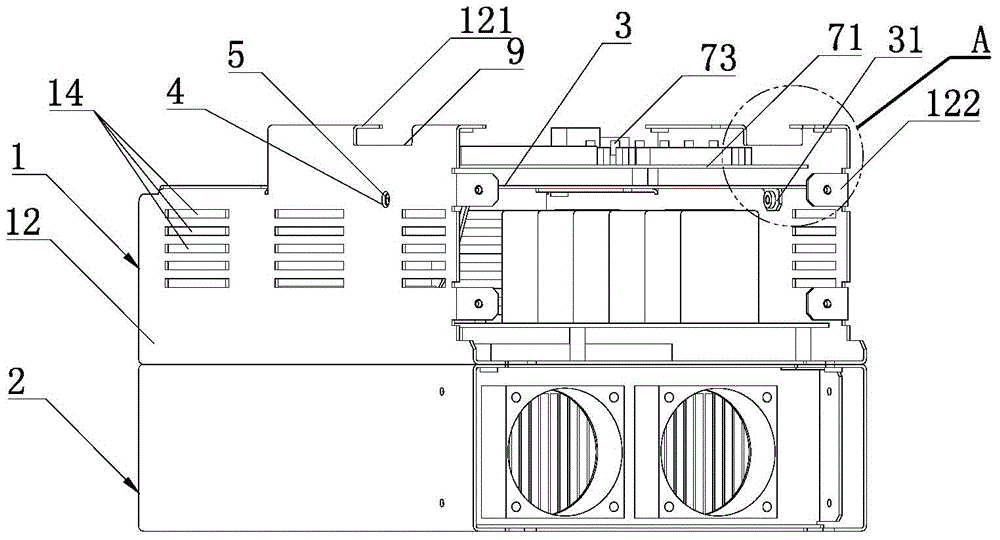 Servo driver housing