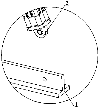 Pneumatic adjusting type ink scraping device for ink roller