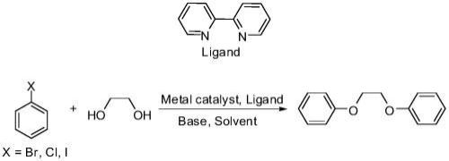 A kind of preparation method of thermal paper sensitizer ethylene glycol diphenyl ether