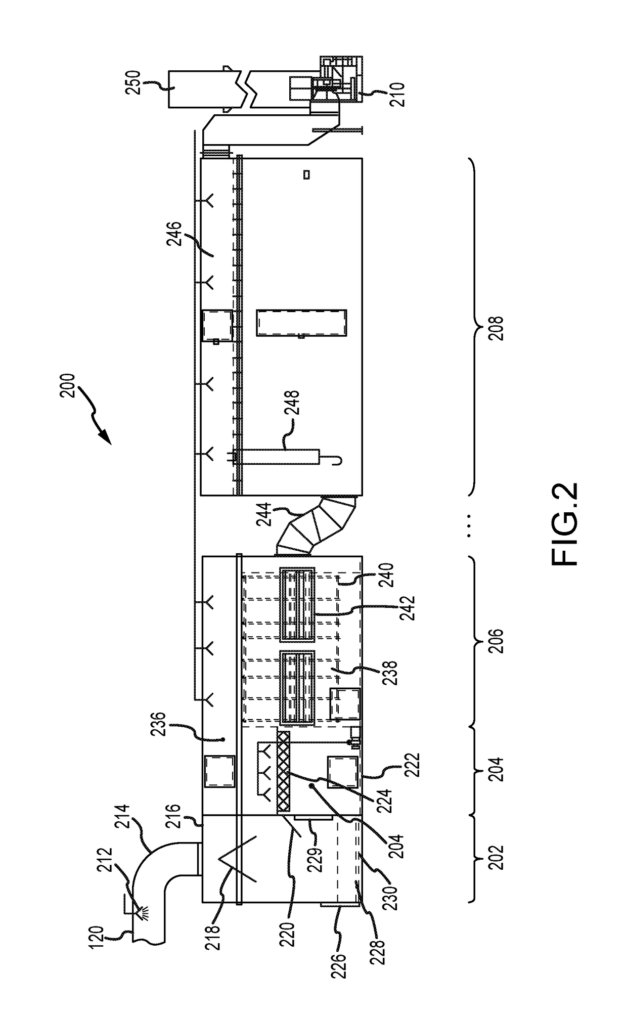 Recycled asphalt baghouse apparatus