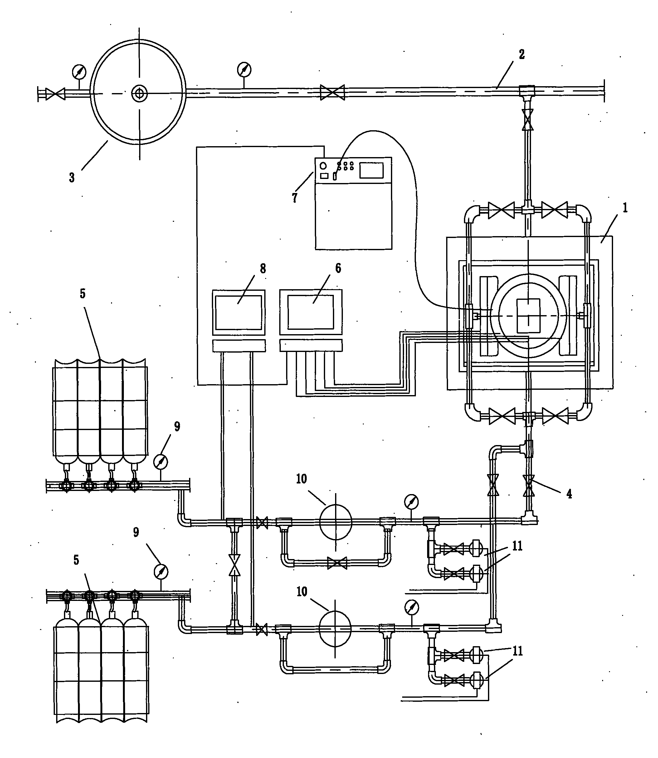 Low temperature test device