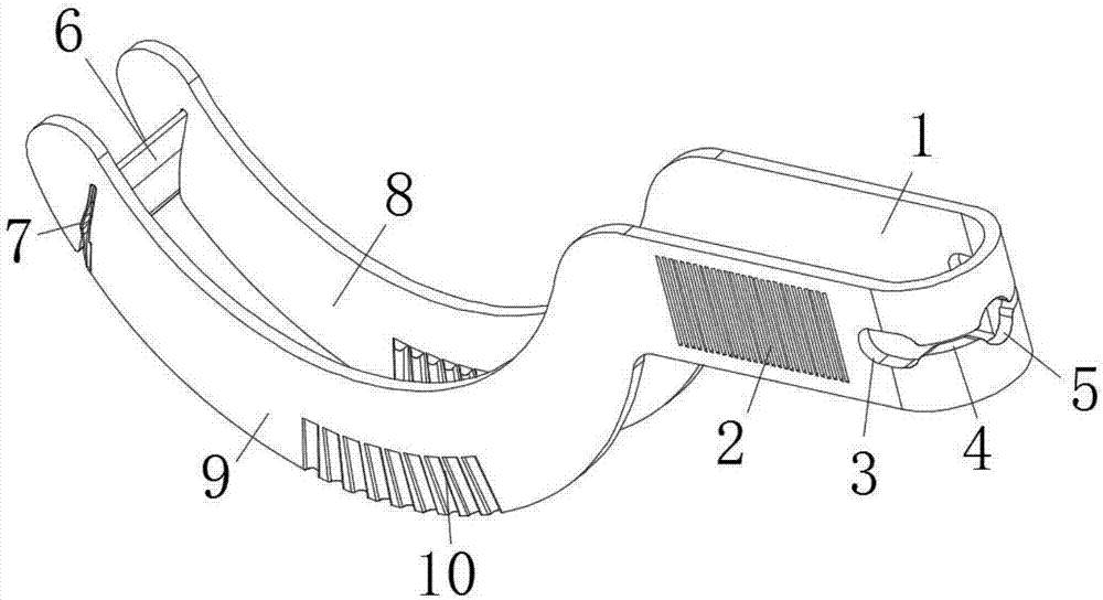 Thickness adjustable tool special for watermelon pulp cutting and dismounting device of tool