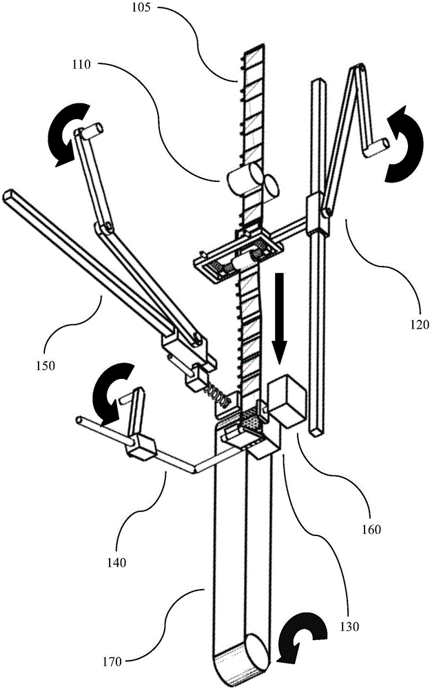 Device for automatically winding wound laminated battery