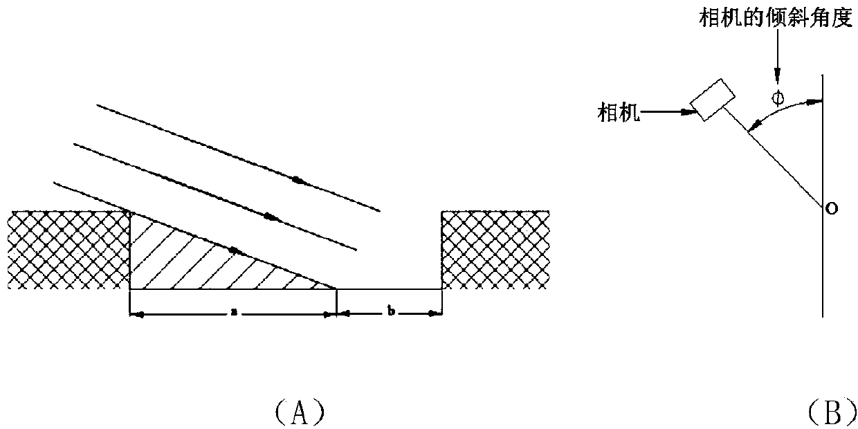 Multi-camera stereoscopic shooting based pavement damage crack detection system and method