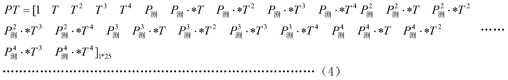 Temperature compensation method of silicon piezoresistive pressure transmitter