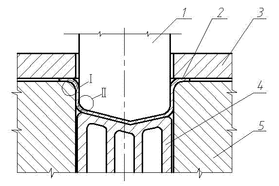 Texturing and self-lubricating treatment method for metal plastic forming die