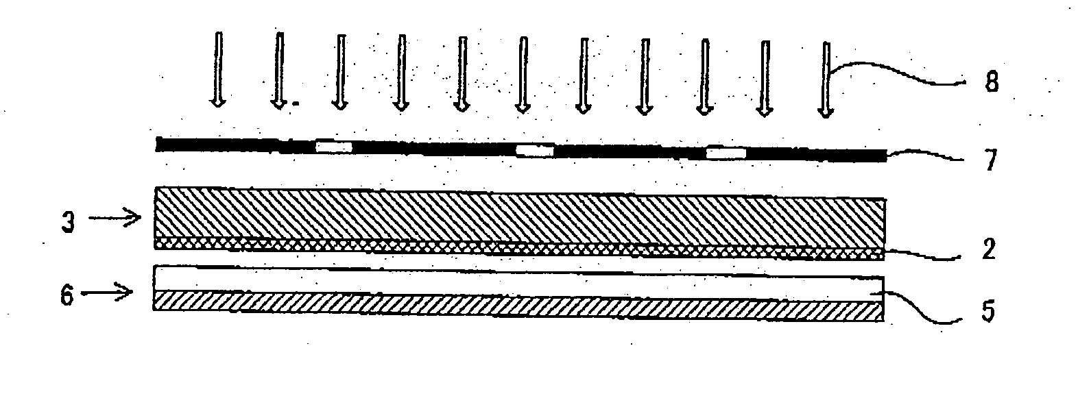 Method of producing pattern-formed structure and photomask used in the same