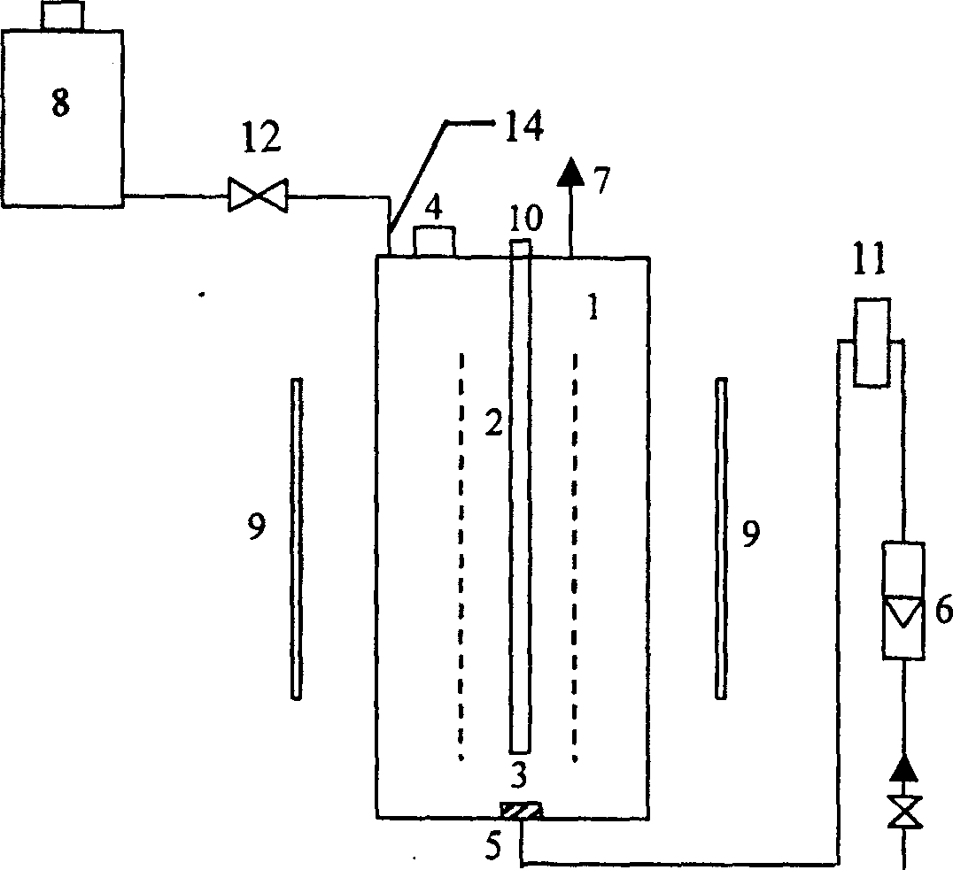 Air lift plant cell culture biological reactor with screen mesh guiding drum