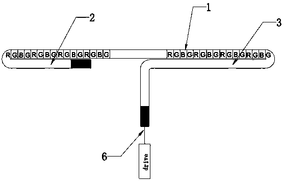 Borderless display bar and screen splicing system