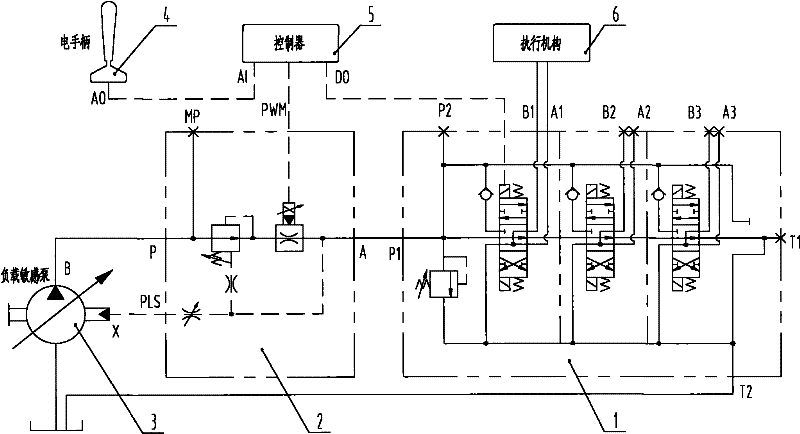 A Simple Proportional Load Sensitive Hydraulic System