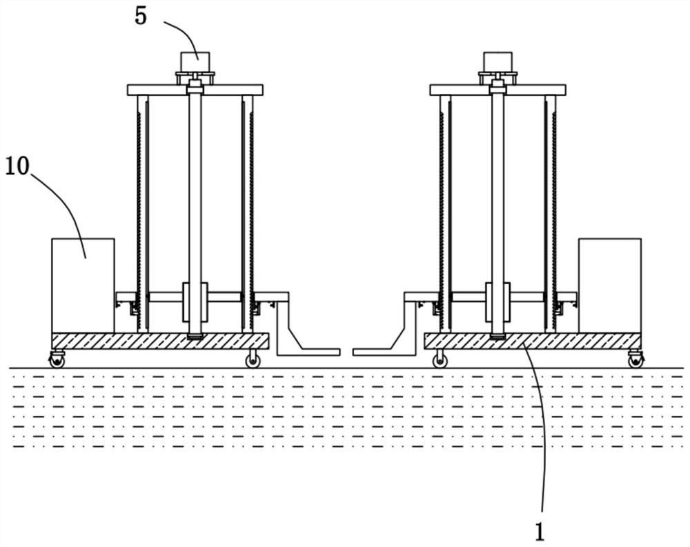 Lifting device for repairing numerically-controlled machine tool