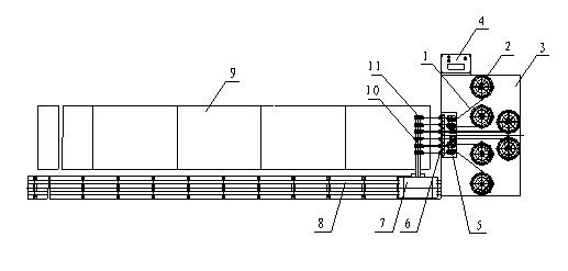 Control line pay-off machine