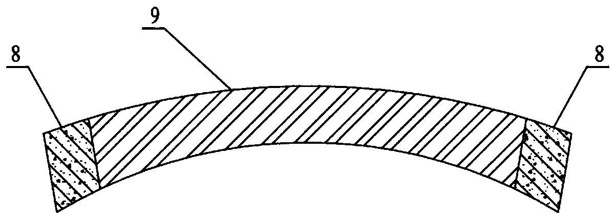 Method for treating weathered deep groove of dam foundation of concrete dam