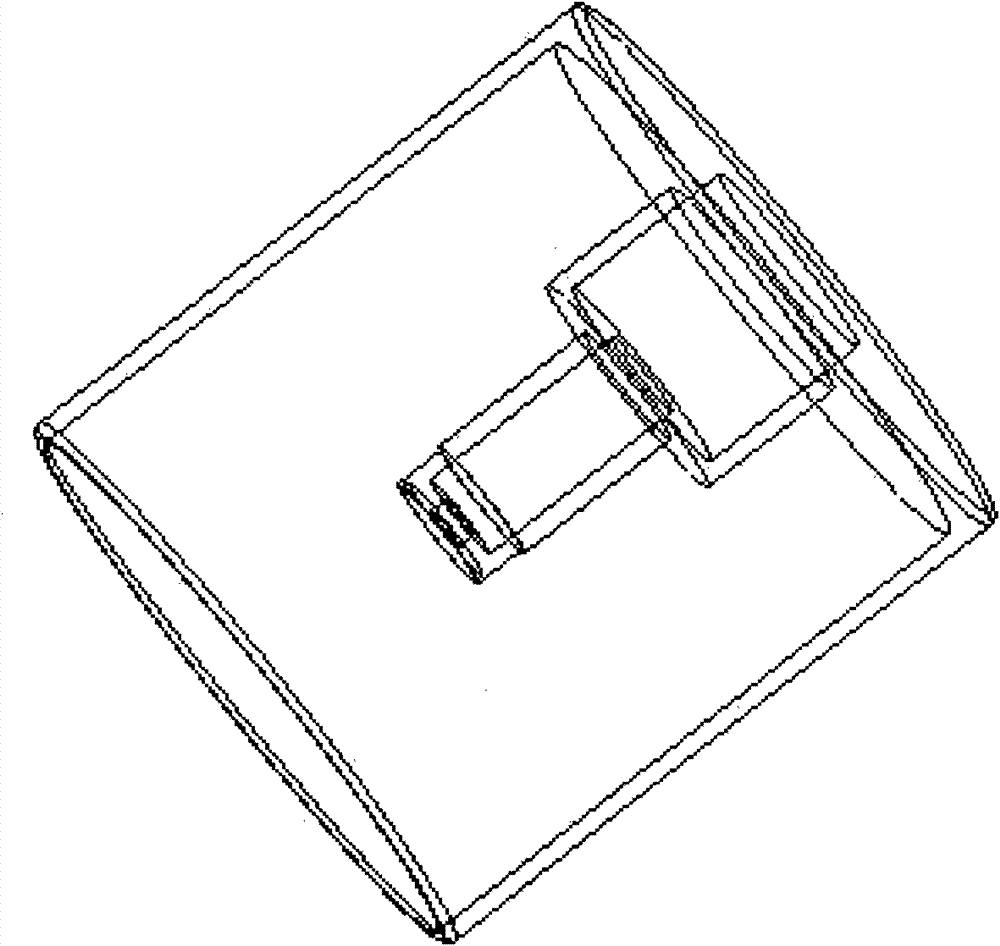 Three-dimensional type-B ultrasound device for realizing conical scanning