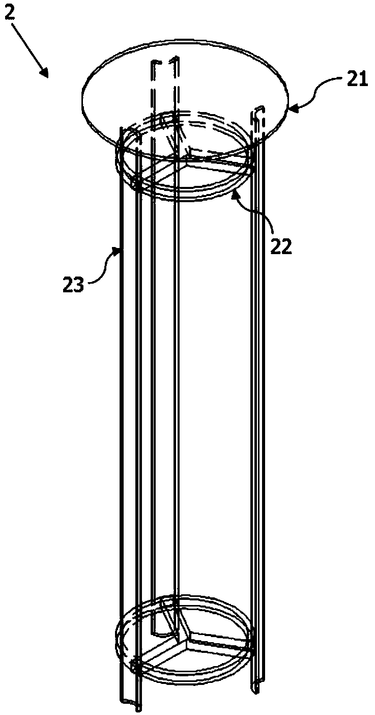 Supporting padstone reserved hole mold with self-contraction function