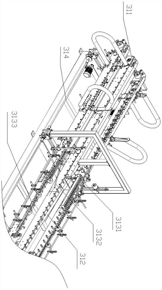 A double-piece high-speed automatic nail box machine