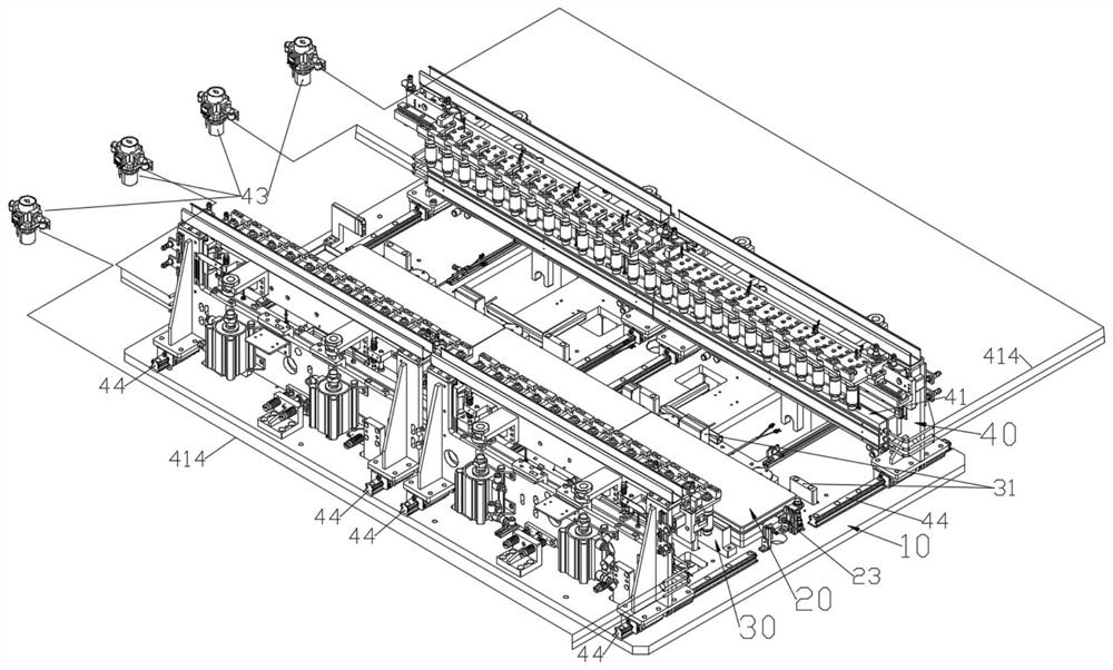 Battery module heating device and battery module heating shape-maintaining monitoring system