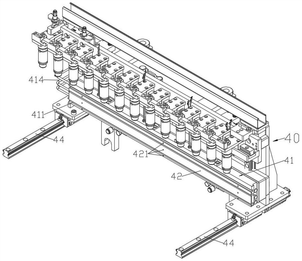 Battery module heating device and battery module heating shape-maintaining monitoring system