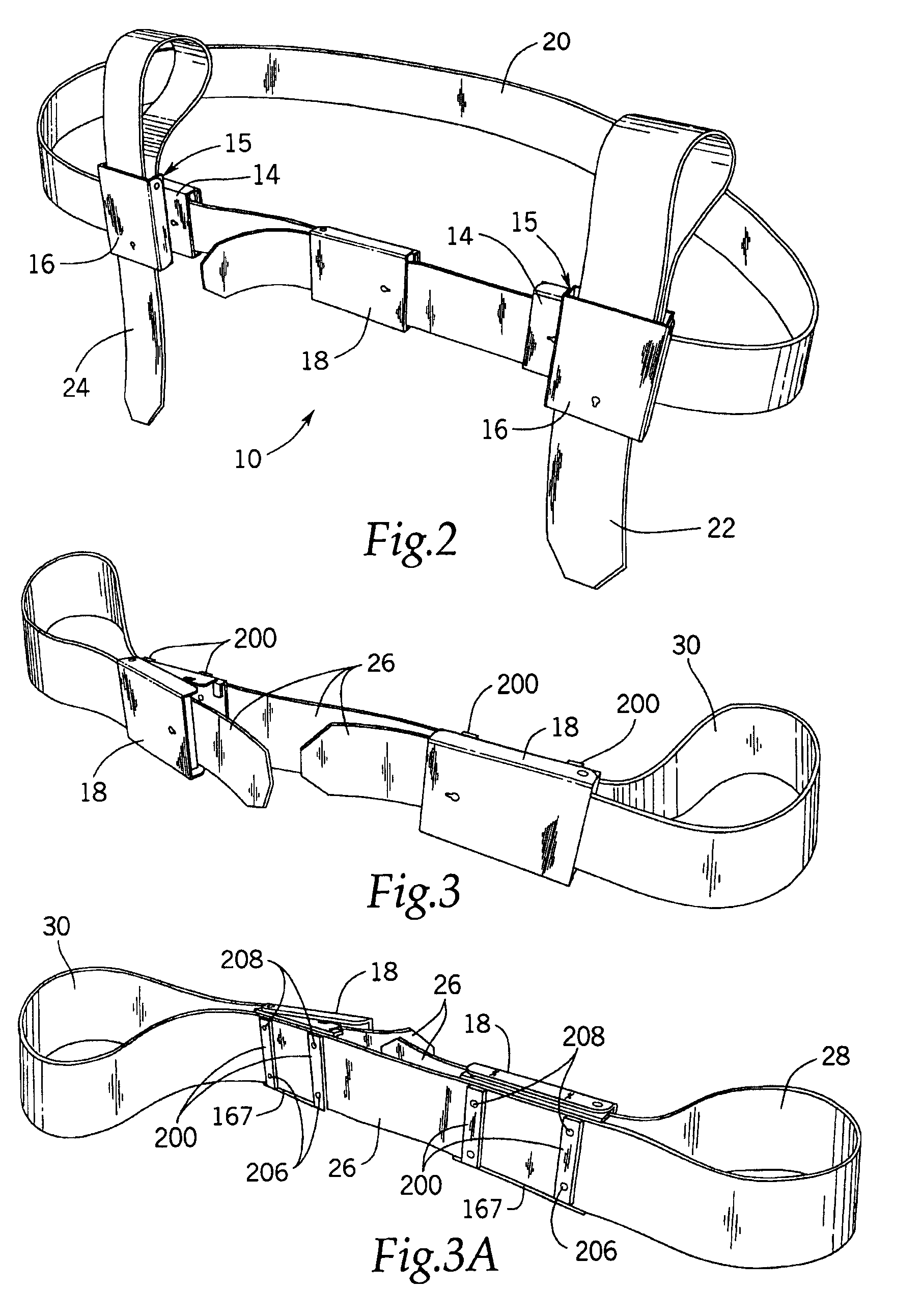 Restraint system and lockable fastener