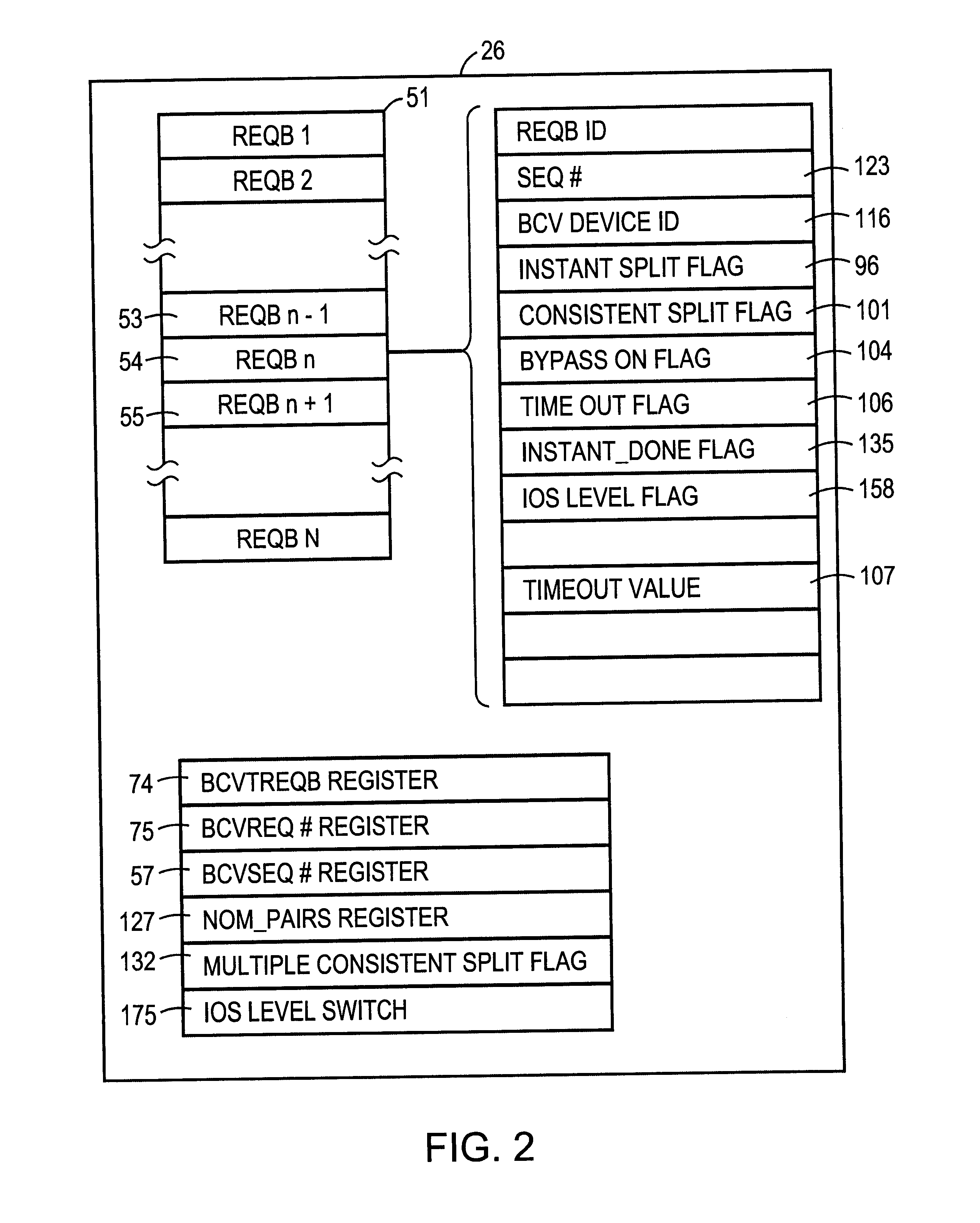 Method and apparatus for enabling consistent ancillary disk array storage device operations with respect to a main application