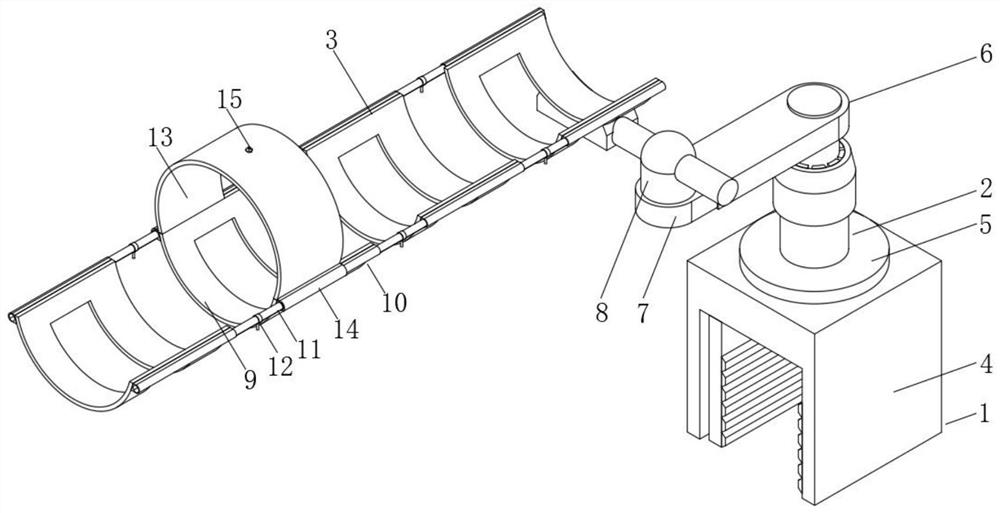 Support for intravenous infusion arm in operation