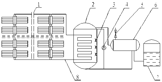 Solar seawater desalting system