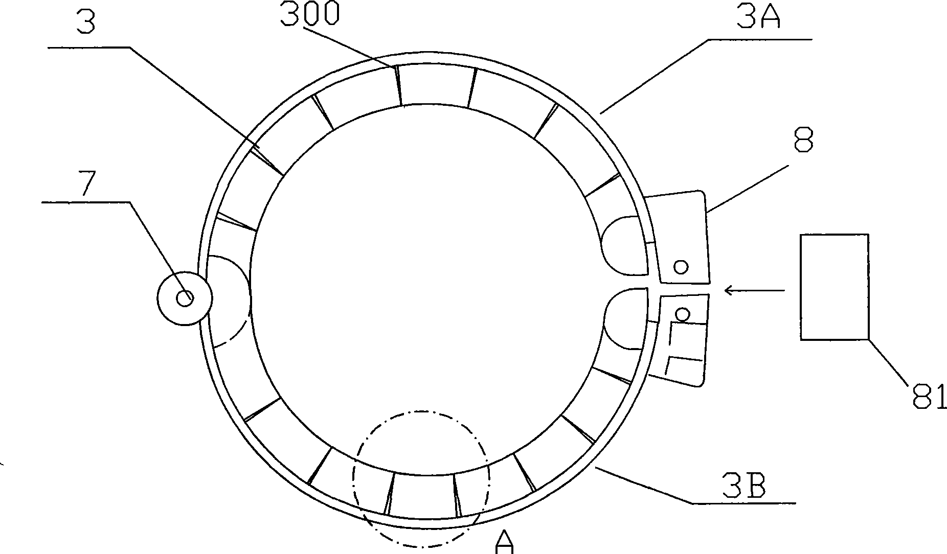 Disposable circumcision anastomat