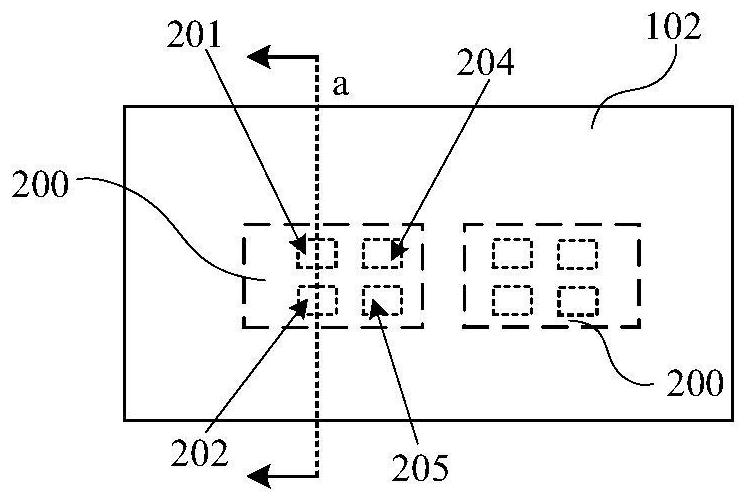 A kind of embedded chip and its preparation method